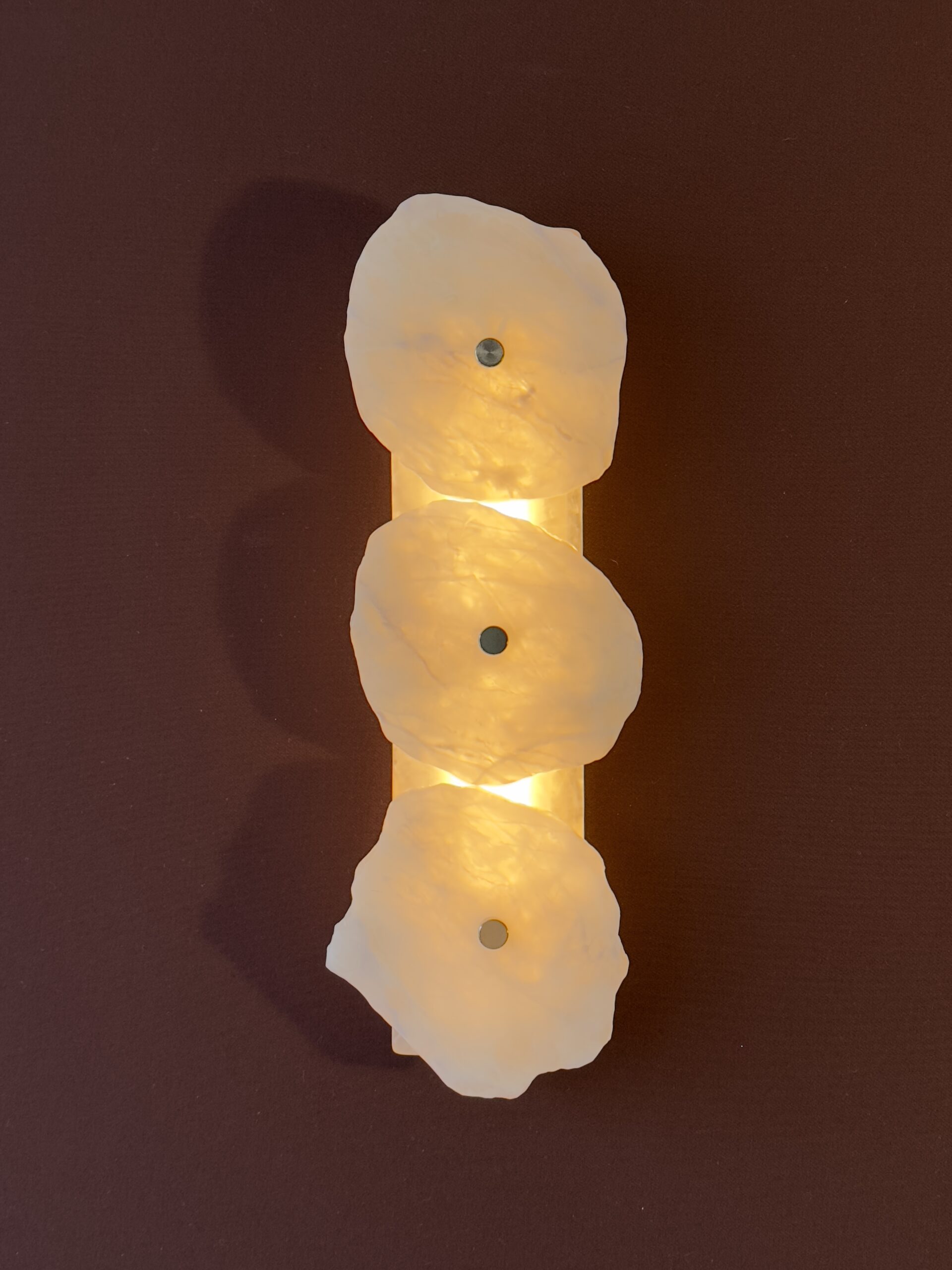 Strata Light - Wireless LED Resin Wall Sconce - Image 1