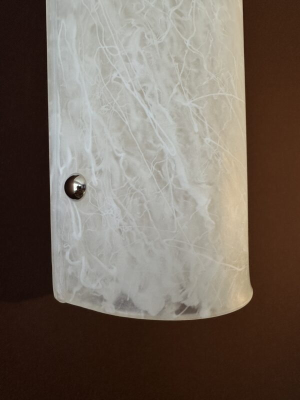 Lumen Crystal Light - Sculptural Resin Wall Sconce
