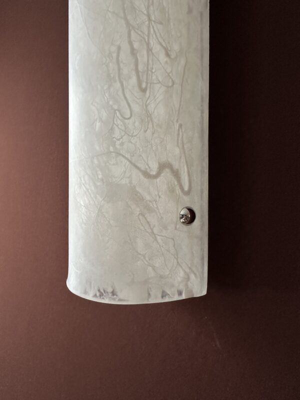 Lumen Crystal Light - Sculptural Resin Wall Sconce