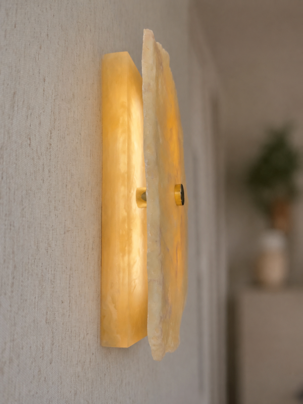Wireless Organic Shaped LED Wall Sconce | 'Honey'