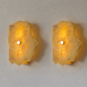 Wireless Organic Shaped LED Wall Sconce | 'Honey' - Image 5
