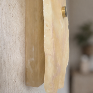 Wireless Organic Shaped LED Wall Sconce | 'Honey' - Image 6