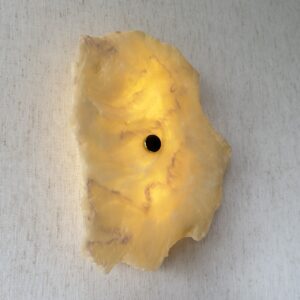 Wireless Organic Shaped LED Wall Sconce | 'Honey' - Image 4