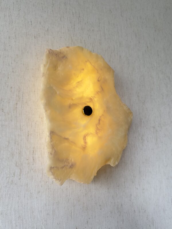 Wireless Organic Shaped LED Wall Sconce | 'Honey'