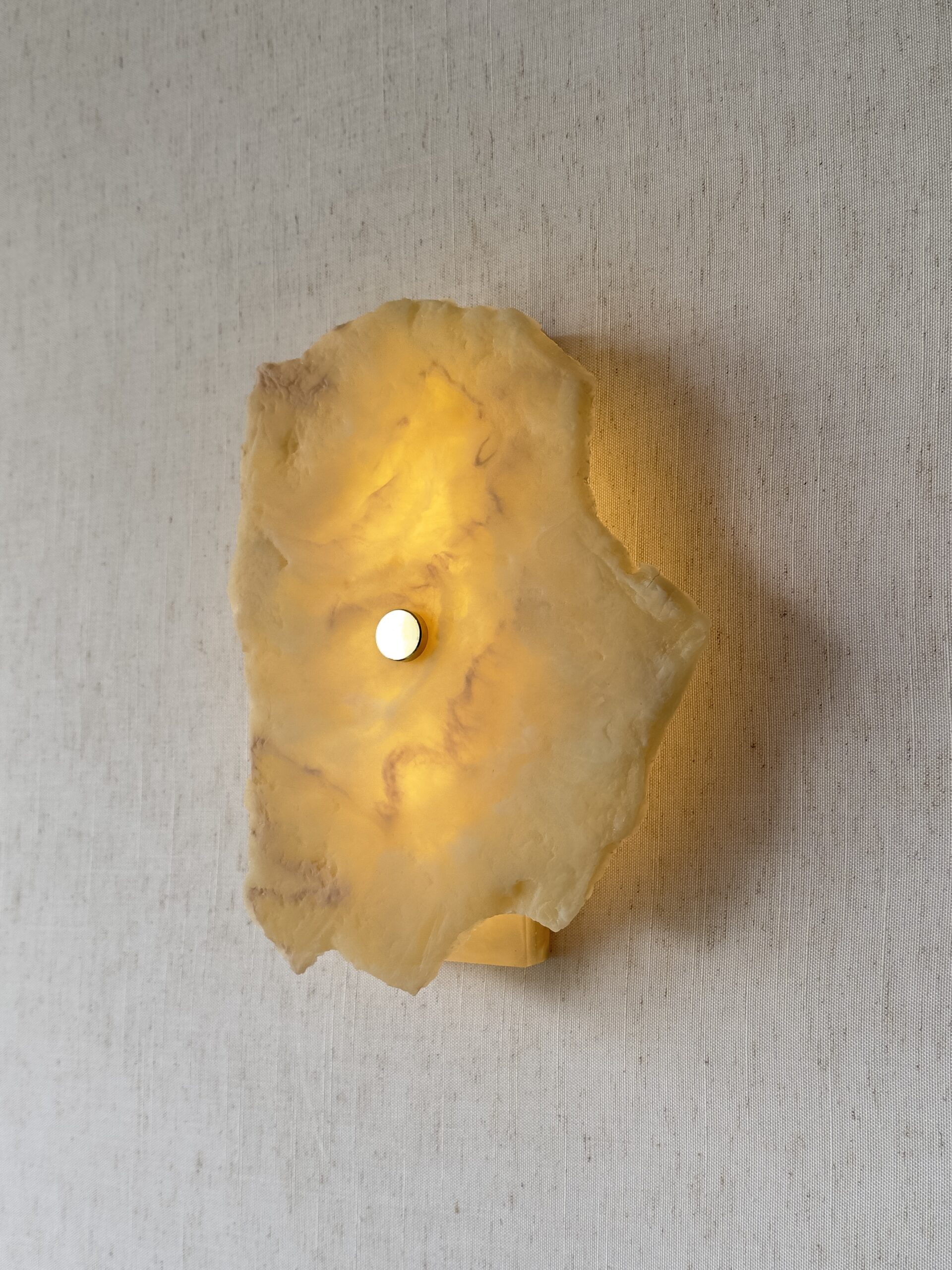 Wireless Organic Shaped LED Wall Sconce | 